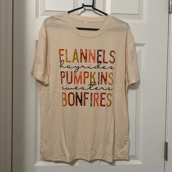 Fall Themed Graphic T-Shirt - Picture 3 of 6